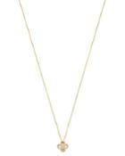 Bloomingdale's Diamond Clover Pendant Necklace In 14k Yellow Gold, 0.15 Ct. T.w. - 100% Exclusive
