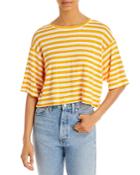Frame Striped Boxy Tee