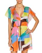 Milly Graphic Tunic Swim Cover Up