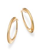 Alberto Amati 14k Yellow Gold Tapered Slim Hoop Earrings - 100% Exclusive