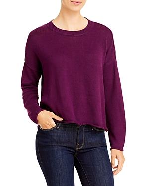 Eileen Fisher Cropped Boxy Sweater
