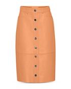 Remain Melan Leather Skirt