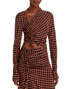 A.l.c. Oryn Asymmetric Drawstring Top