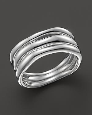 Ippolita Glamazon Sterling Silver Triple-band Squiggle Ring