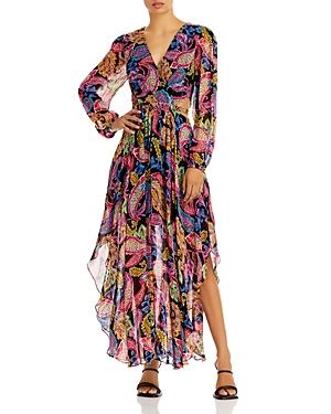 Milly Wilfred Paisley Maxi Dress