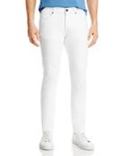 7 For All Mankind Slimmy Tapered Jeans In White