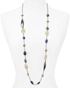 Alexis Bittar Ruthenium Station Necklace