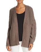 Beltaine Mixed-knit Open Cardigan - 100% Exclusive