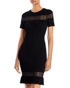 Milly Sheer Inset Dress