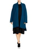 Eileen Fisher Petites Wool Open Kimono Jacket