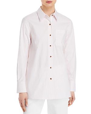 Lafayette 148 New York Greyson Striped Shirt