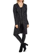 Vince Camuto Cheetah Open Duster Cardigan