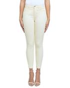 L'agence Margot High Rise Skinny Jeans In Pale Banana