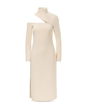 Nicholas Eleni Open Shoulder Midi Dress