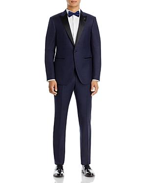 John Varvatos Star Usa Slubbed Solid Slim Fit Tuxedo