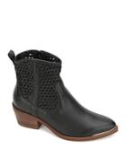Kenneth Cole Women's Arlo Woven Western Booties