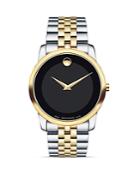 Movado Museum Classic Two-tone Stainless Steel Watch, 40mm