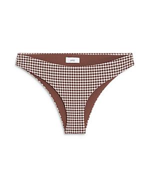 Onia Daisy Gingham Bikini Bottom