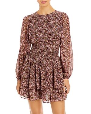 Aqua Gemma Floral Smocked Dress - 100% Exclusive