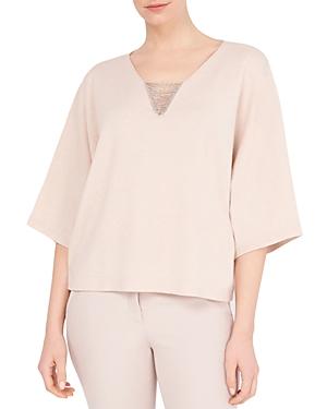Peserico Neckline Detail Sweater