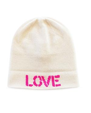 Kerri Rosenthal Love Flip Cashmere Beanie