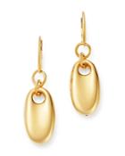 Bloomingdale's Oval Puff Drop Earrings In 14k Yellow Gold - 100% Exclusive