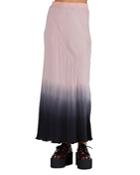 Atm Anthony Thomas Melillo Silk Charmeuse Dip Dyed Skirt