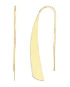 Moon & Meadow 14k Yellow Gold Crescent Threader Earrings - 100% Exclusive