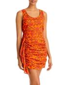 Rhode Tilda Cotton Shirred Mini Dress