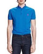 The Kooples Shiny Pique Classic Fit Polo
