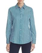 Foxcroft Sateen Stripe Non-iron Shirt