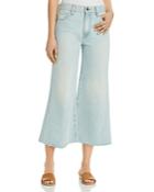 Frame Le Palazzo Cropped Wide-leg Jeans In Taplow