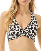 Kate Spade New York Knotted Halter Bikini Top