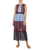 Ted Baker Colour By Numbers Thyliaa Color-block Printed Dress