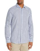 The Men's Store At Bloomingdale's Linen Check Classic Fit Shirt - 100% Exclusive