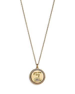 Nadri Smitten Sunshine Pendant Necklace, 18