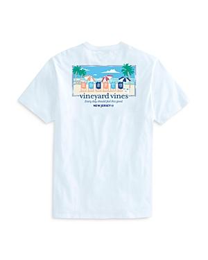 Vineyard Vines New Jersey Short Sleeve Beach Umbrella Pocket Tee