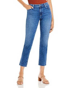 Paige Brigitte Raw Hem Jeans In Cabbie