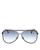 Tom Ford Men's Charles Brow Bar Aviator Sunglasses, 60mm