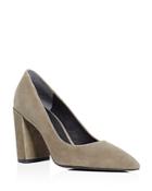 Kenneth Cole Margaux Pointed Toe Block Heel Pumps