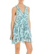 Poupette St. Barth Mae Printed Mini Dress