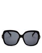 Moschino 014 Oversized Square Sunglasses, 57mm