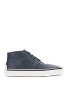 Tod's Men's Polacco Lace Up Textured Leather Desert Boots