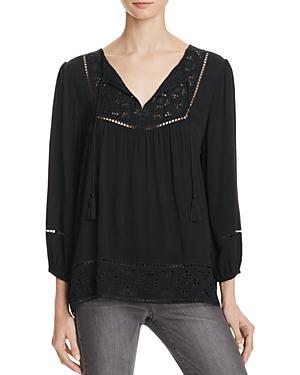 Joie Cathora Eyelet Trimmed Blouse