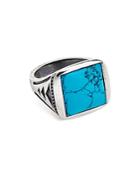 Degs & Sal Turquoise & Sterling Silver Ring