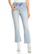 Pistola Lennon High Rise Cropped Bootcut Jeans In Medium Blue