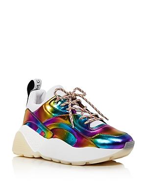 Stella Mccartney Women's Rainbow Iridescent Low-top Sneakers