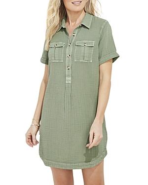 Vineyard Vines Margo Double Gauze Shirt Dress