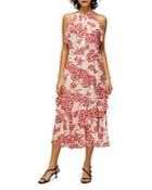Whistles Devina Ruffled Floral Dress
