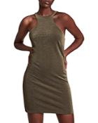 Allsaints Norma Fitted Mini Dress